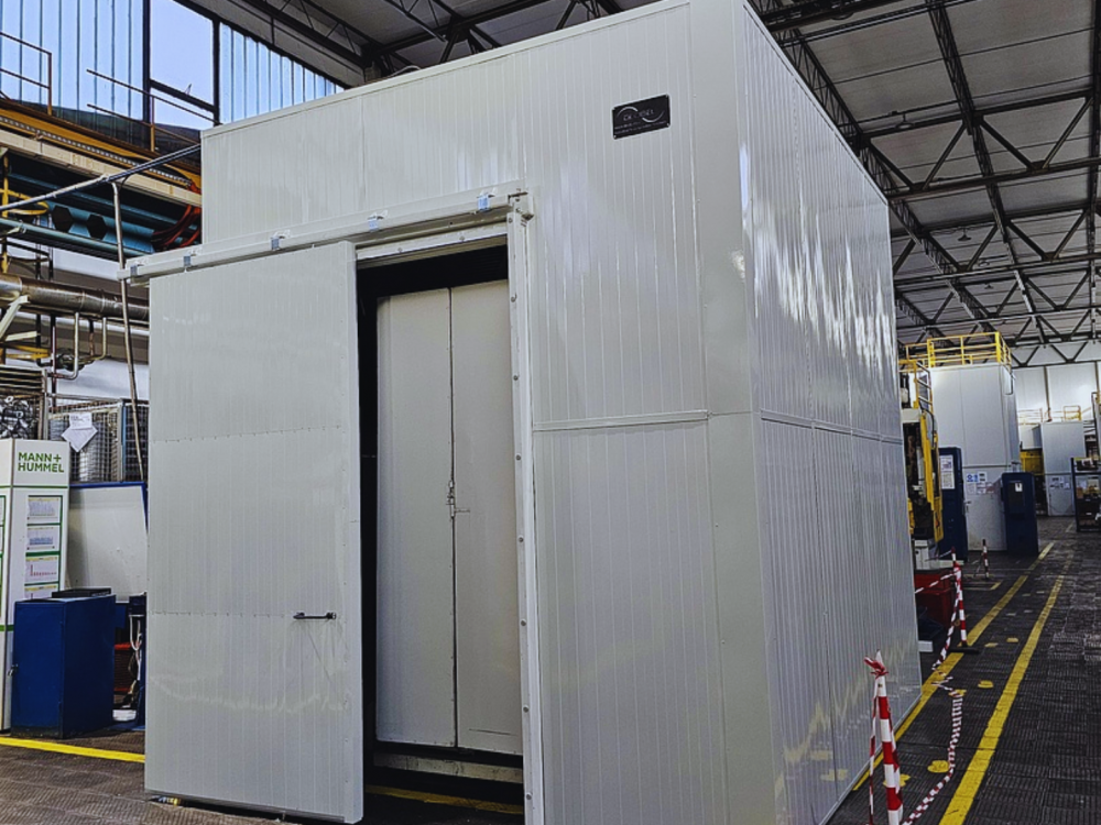 Soundproof Enclosure for a Noisy Machine
