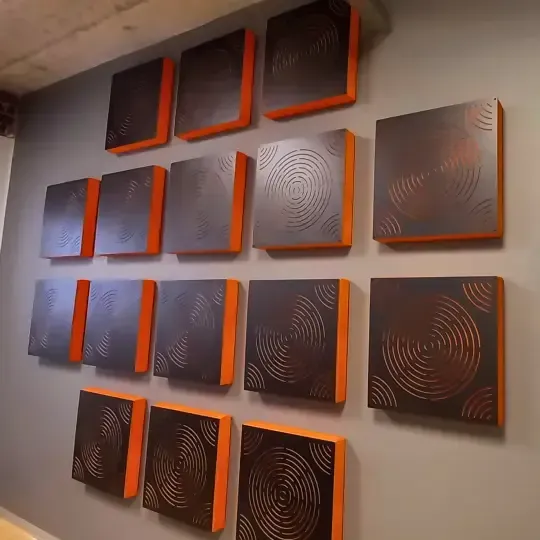 Custom Acoustic Treatment for Client-Centric Office 