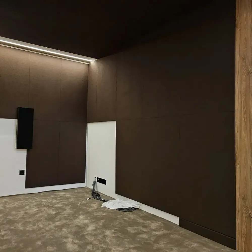 Home Cinema Acoustics for a Private Residence