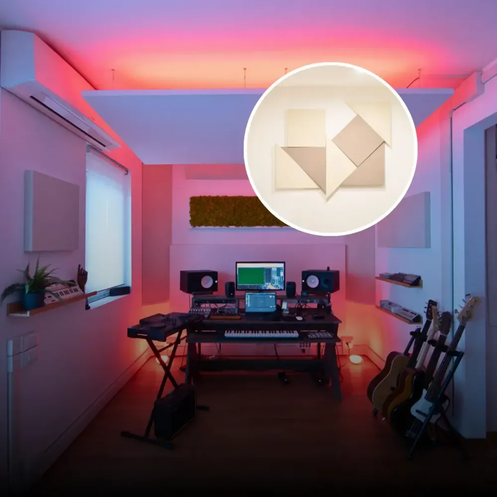 Modern Music Production Studio in Rome