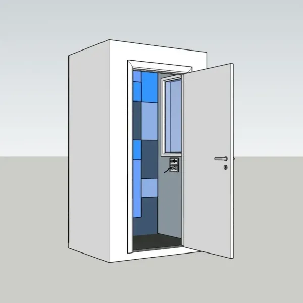 Single wall Audiology Booth - S series