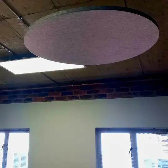 Custom Acoustic Treatment for Client-Centric Office 