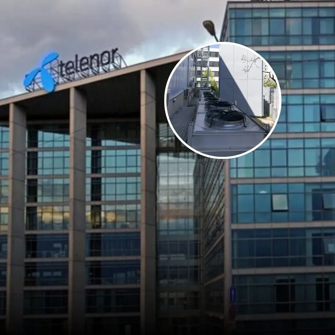 Decibel-Sound isolation of а generator in Telenor
